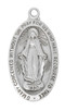 (AN500MI) 18" CH PEW MIRACULOUS MEDAL