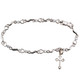 (BR419) 7 1/2 CUBIC ZIRCONIA BRACELET"