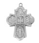 (D2410) 24" CH PEWTER 4-WAY MEDAL