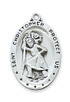 (D336CH) 24" CH PEWTER ST CHRISTOPHER