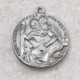 (D356C) PEWTER ST CHRISTOPHER MEDAL