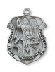 (D414) PEWTER ST MICHAEL MEDAL