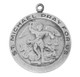 (D420MK) PEWTER ST MICHAEL MEDAL