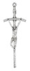 (111-27) 5 1/2 " ITALIAN PAPAL CRUCIFIX