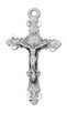 (D5017) PEWTER CRUCIFIX 24" CH & BX
