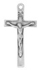 (D6032) 24" CHAIN PEWTER CRUCIFIX