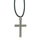 (D648LC) PEWTER CROSS CORD/CARD