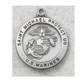 (D650MRN) PEWTER MARINE MEDAL