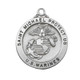 (D650MRN) PEWTER MARINE MEDAL