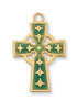 (J8083E) 18" CH G/SS CELTIC CROSS EPOXY