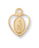 (JMHBB) 13" CH G/SS BABY HEART MIRAC 
