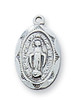 (L1203MI) 16-18" CH SS MIRACULOUS MEDAL