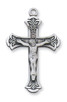 (L5002S) 18" CH SS CRUCIFIX 