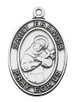 (L684FR) 24" CH SS ST. FRANCIS MEDAL