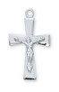 (L7053) 16-18" CH SS CRUCIFIX 