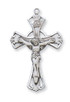 (L8030) 18" CH SS CRUCIFIX 