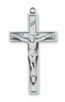 (L8041) 24" CH SS CRUCIFIX 