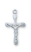 (L8054BT) SS BABY CRUCIFIX 13" CH/BX