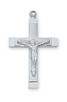 (L8068) 18" CH SS CRUCIFIX 