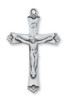 (L8073) 18" CH SS CRUCIFIX 
