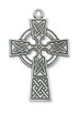 (L9031) 24" CH SS CELTIC CROSS