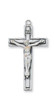 (L9039) 18" CH SS CRUCIFIX