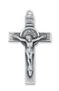 (L9078) 24"CH SS ST. BENEDICT CRUCIFIX
