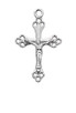 (L9155) 18" CH SS CRUCIFIX 