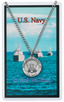 (PSD650NY) NAVY PRAYER CARD SET