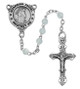 (R368DG) BLUE GUARDIAN ANGEL ROSARY