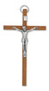 (94-23) 4" LIGHT BROWN CRUCIFIX"