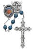 (R623DF) 7MM BLUE PEARL MOTHER TERESA