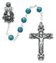 Blue Miraculous Rosary
