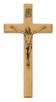 (80-07) 8" OAK CRUCIFIX, BAGGED