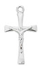 (L9190) 18" CH SS CRUCIFIX