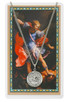 (PSD515MK) 18" ST MICHAEL PRAYER CARD SET