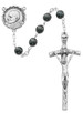(360X) 6MM HEMATITE PAPAL ROSARY