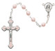 (R021C) 5MM PINK ROSARY