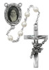 (792DF) 6MM PEARL ST THERESE  ROSARY