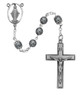 (603DF) 7MM IMITATION HEMATITE ROSARY