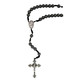 (P389C) 8MM ST MICHAEL HEMATITE CARDED