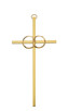 (71-44801) 8 CANA CROSS GOLD"