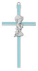 (73-08) 6" BOY CROSS BLUE