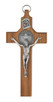 (75-23742) 6" WALNUT COMMUNION CRUCIFIX
