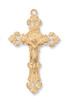 (H5017) 24" CH G/PWT CRUCIFIX