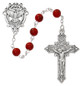 (P270X) 6MM RED MARBLE H.S. ROSARY