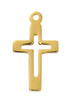 (J9279) 16/18" CH G/SS CROSS W/CUTOUT