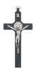 (79-42649) 8" BLACK ST. BENEDICT CRUCIFIX