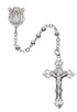 (R938LF) 4MM ALL STERLING ROSARY