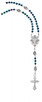 (P572C) BLUE CRYSTAL NECKLACE WITH